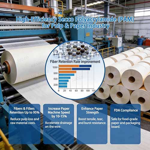 The Core Booster for Optimizing Papermaking Processes – Multi‑Scenario Applications and Selection Practices of Polyacrylamide in the Paper Industry
